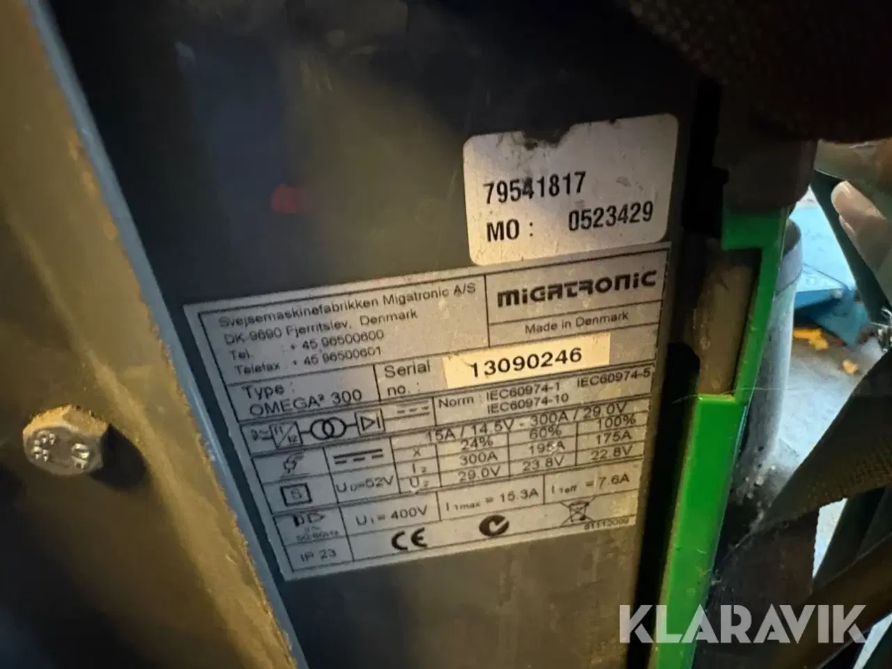 Billede 12 - Svejsemaskine Migatronic Omega 300