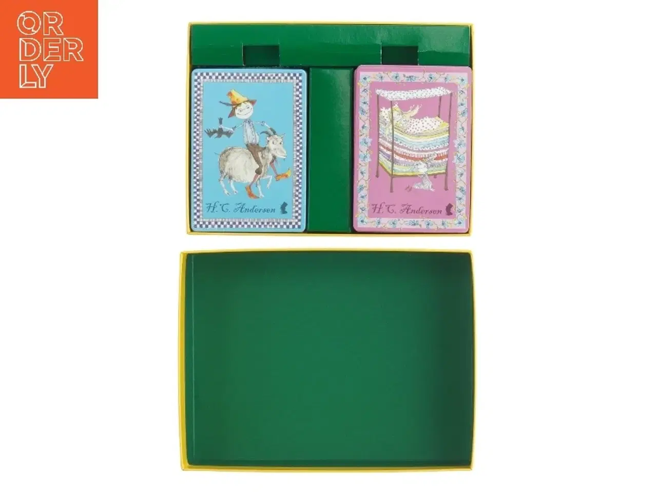 Billede 2 - H.C. Andersen illustrerede spillekort