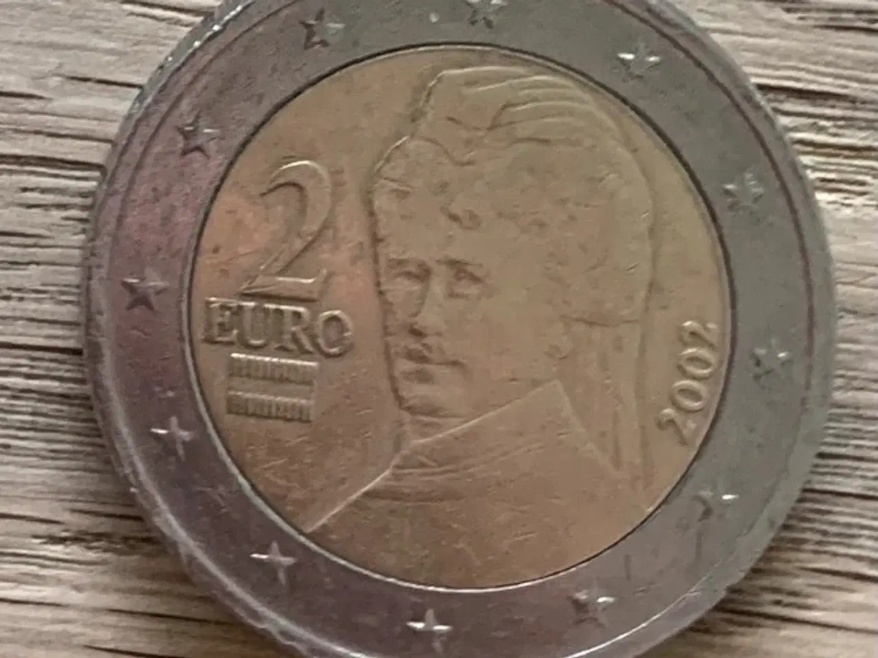 Billede 1 - 2 Euro Austria Bertha Von Suttner 2002