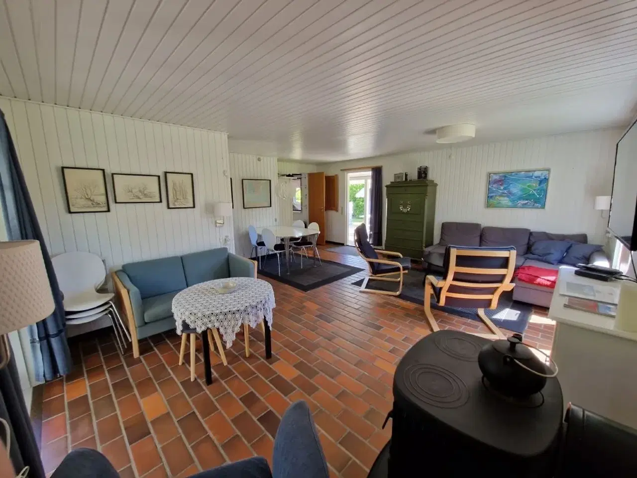 Billede 3 - Hyggeligt og lyst sommerhus p� Langeland t�t p� strand, natur og oplevelser