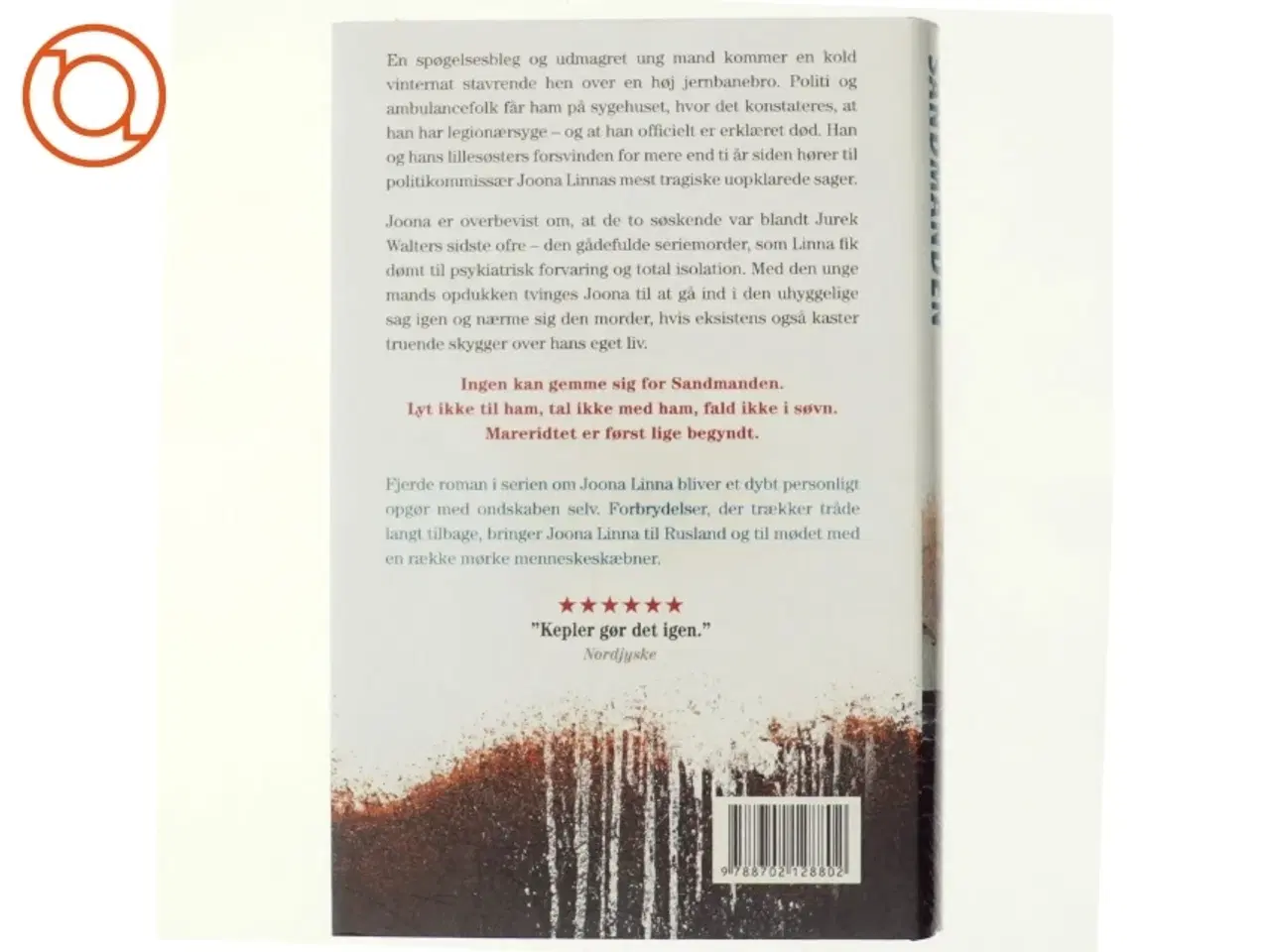 Billede 3 - Sandmanden af Lars Kepler (Bog)