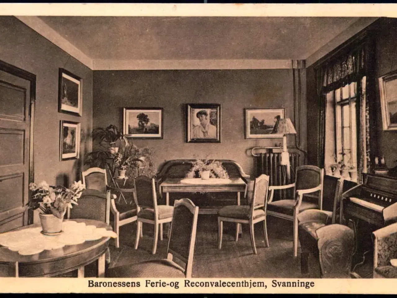 Billede 1 - Baronessens Ferie og Rekreationshjem - Svanninge - M. Mikkelsen 72 - Ubrugt