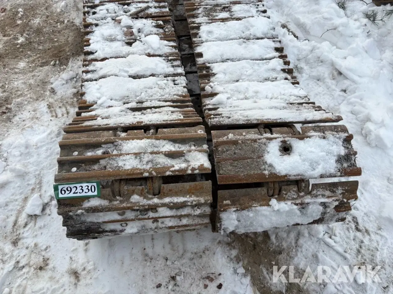 Billede 6 - Larvebånd til Hitachi ZX130 2 styk