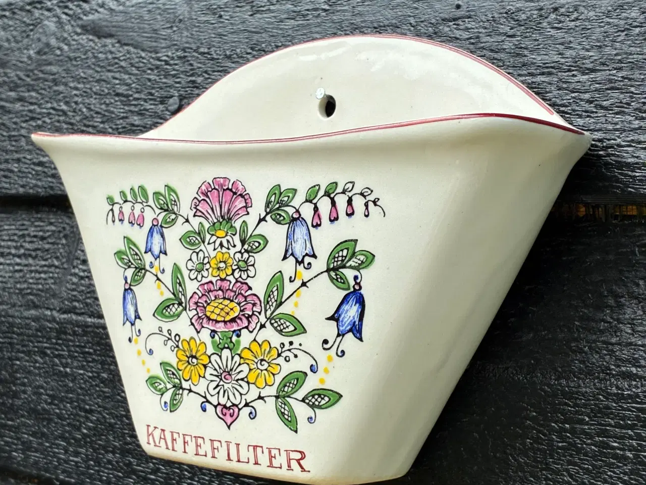 Billede 2 - Skøn Retro kaffefilterholder