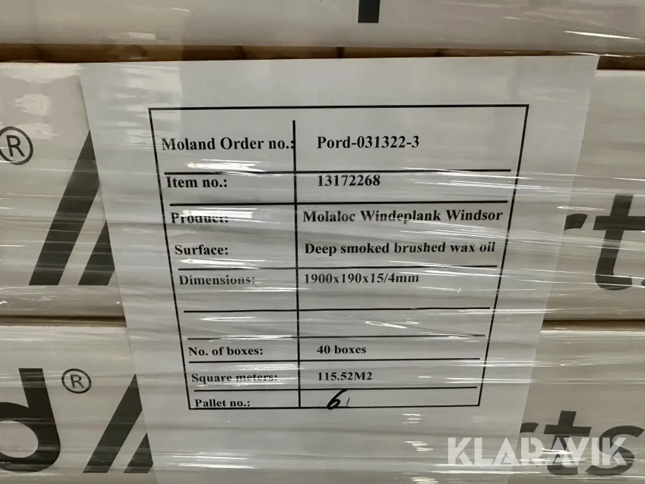 Billede 10 - Plankegulv Moland Sandgate Slim Wideplank Living eg voksolie smoked brushed 15 mm – 115,6 m²