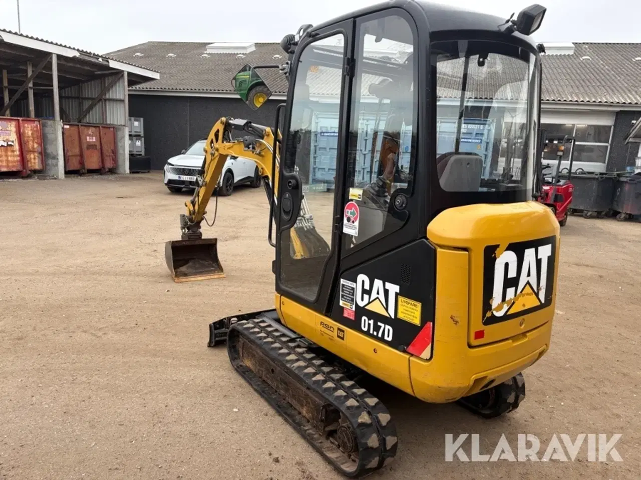 Billede 3 - Gravemaskine Caterpillar 301.7D med tiltman og skovlpakke