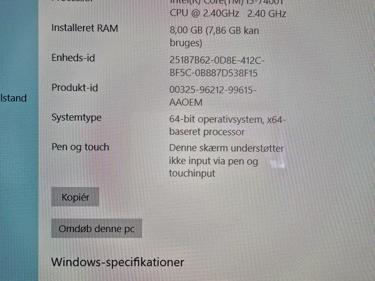 Billede 4 - HP Pavilion All-in-One 27"