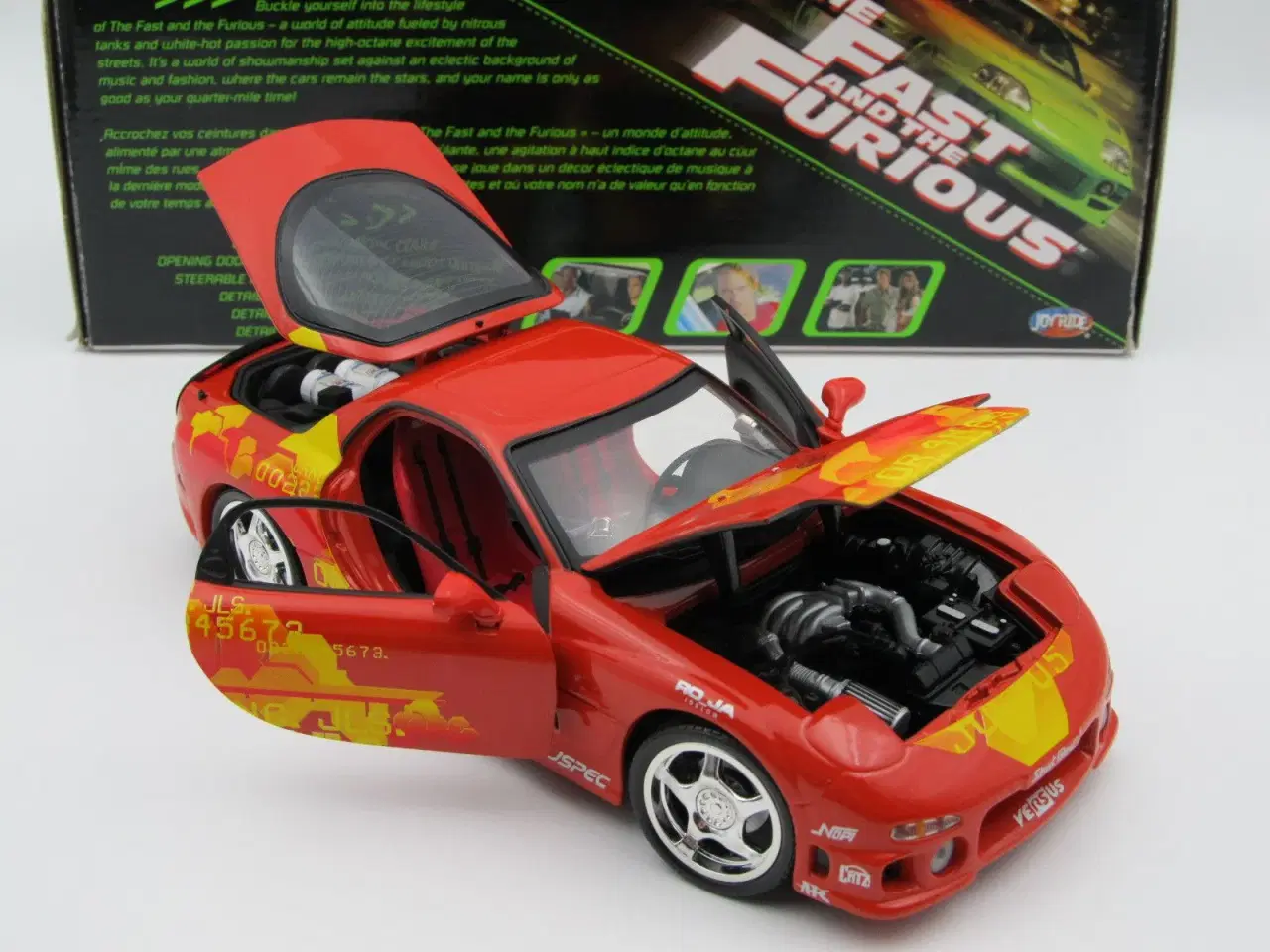 Billede 5 - Fast and Furious Mazda RX7 1994 1:18 