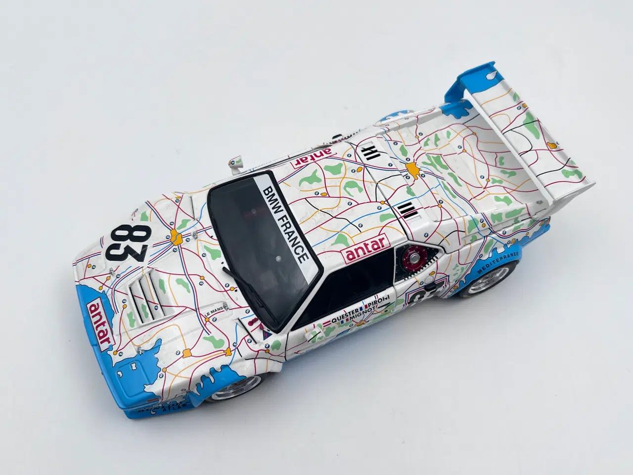 Billede 5 - 1980 BMW M1 #83 LM / IMSA - MINICHAMPS - 1:18