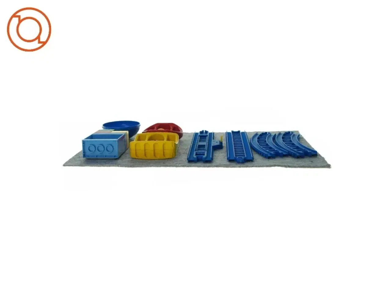 Billede 2 - retro Lego duplo og togskinner