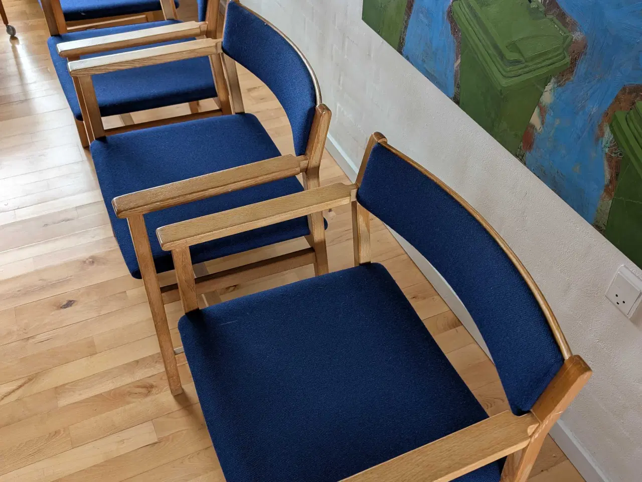 Billede 8 - 4 stk. Børge Mogensen, 3248, armstol