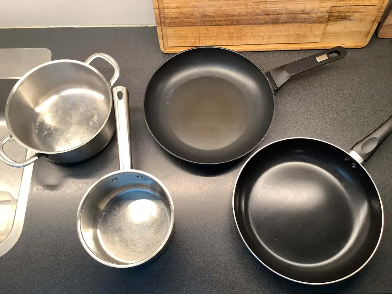 Billede 3 - 2 x Gryde & pande sæt (28 cm pande)