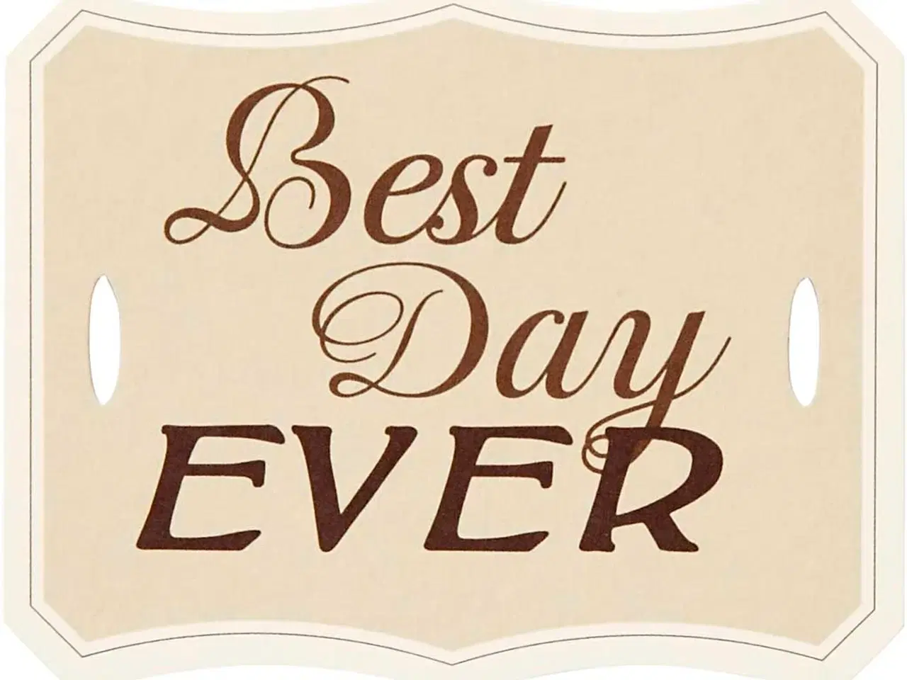 Billede 1 - Elegante gavemærker i kraftigt karton - 20 stk.