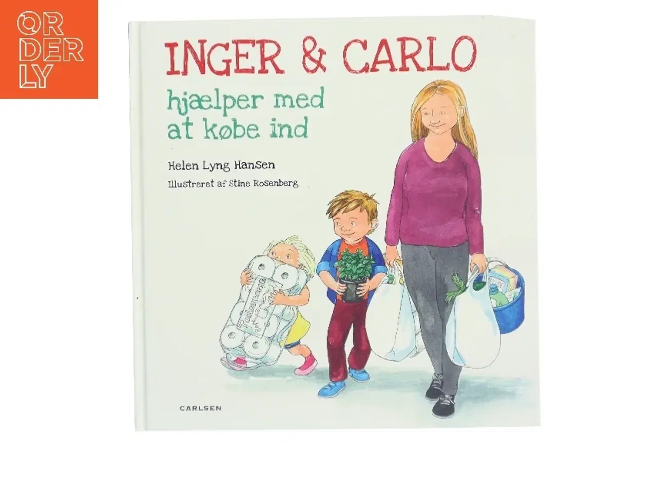 Billede 1 - Inger & Carlo hjælper med at købe ind af Helen Lyng Hansen (Bog)
