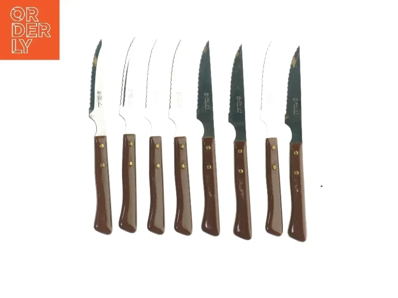 Billede 1 - Knive (8 stk) fra ARVI (str. L: 22 cm)