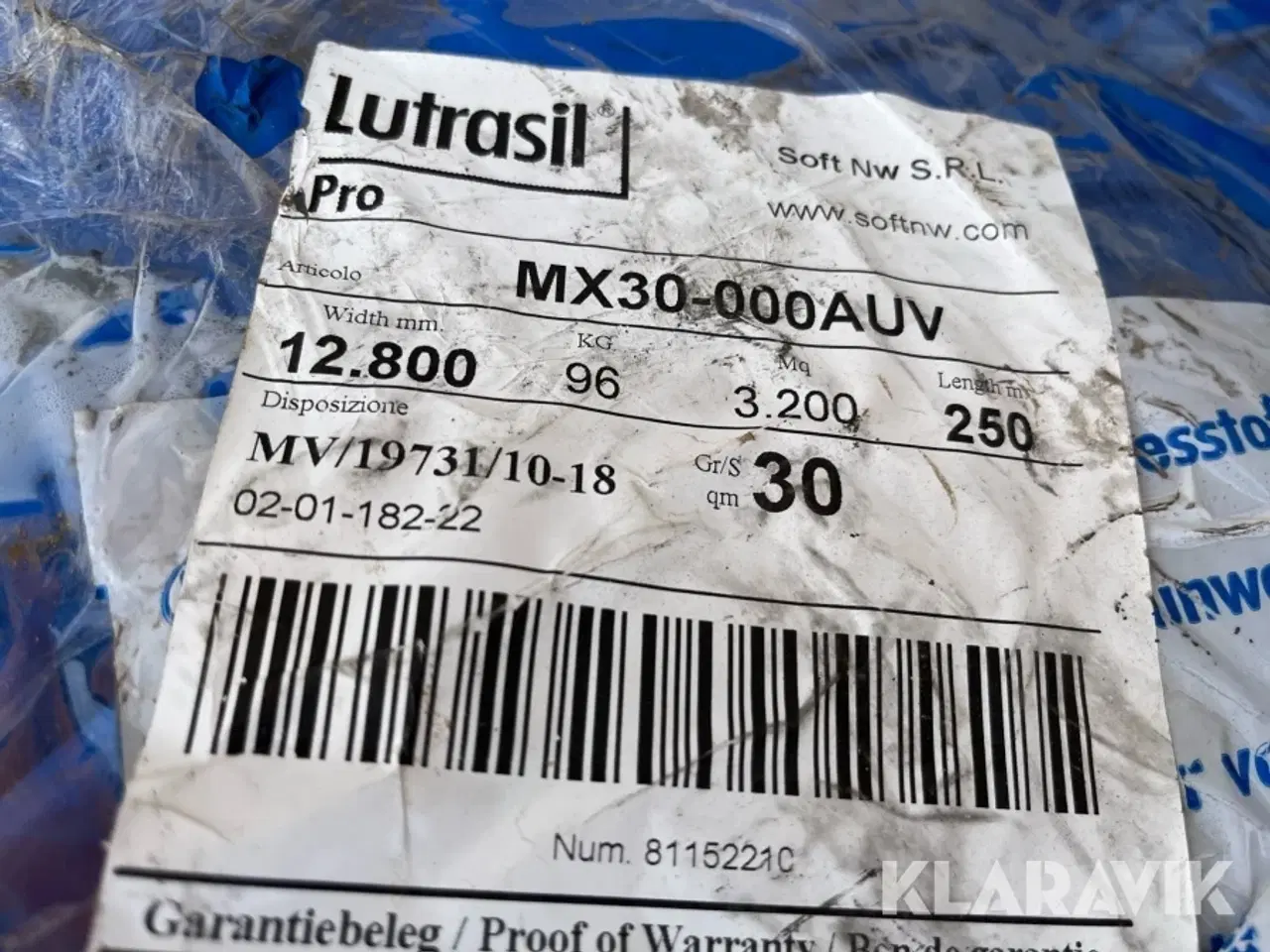 Billede 5 - Fiberdug Lutrasil MX30