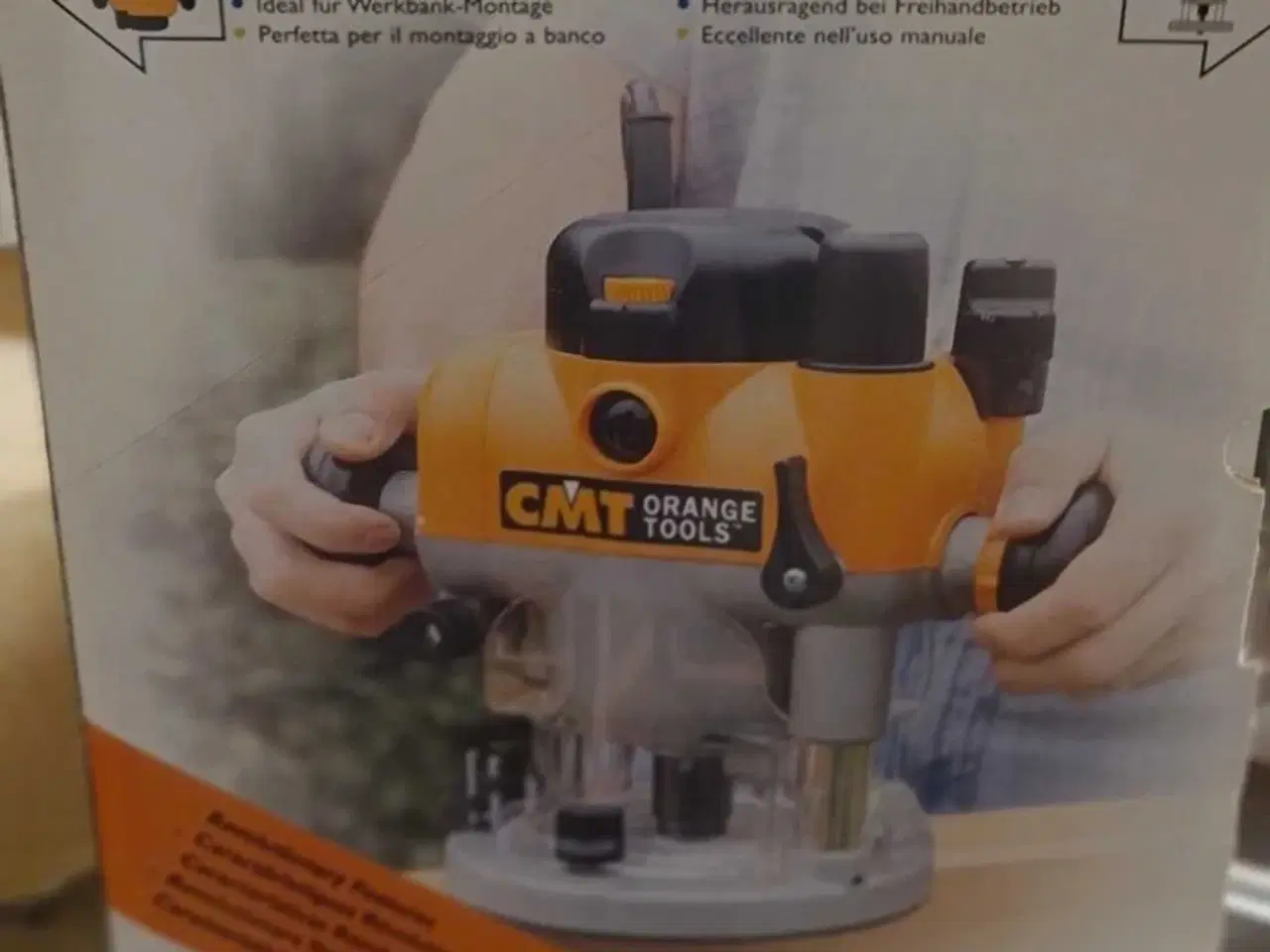 Billede 3 - CMT 2400W overfræser med fræserbord