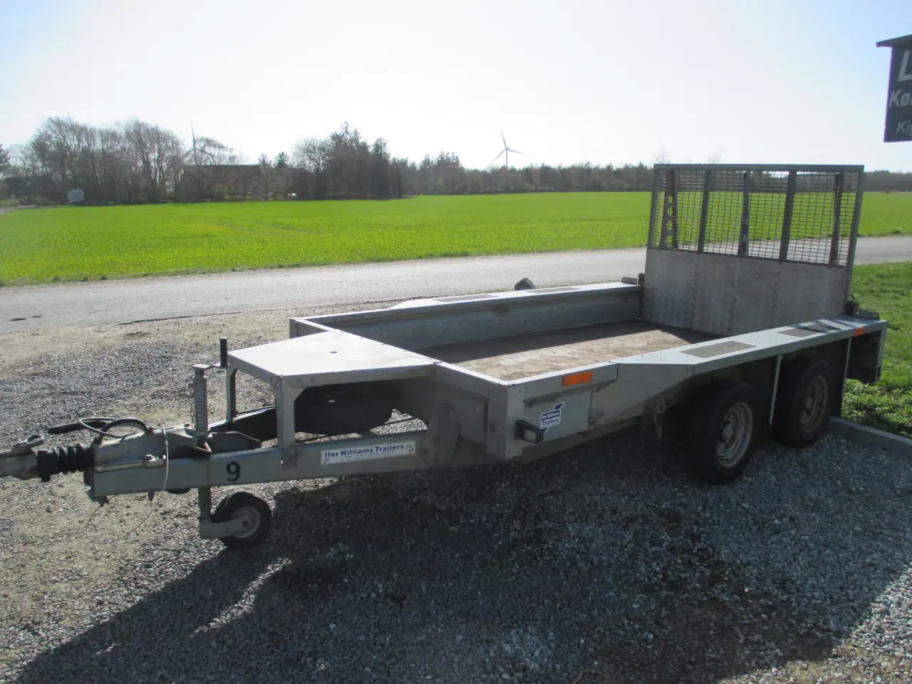 Billede 6 -  Ifoe Williams Maskintrailer med rampe 3500Kg