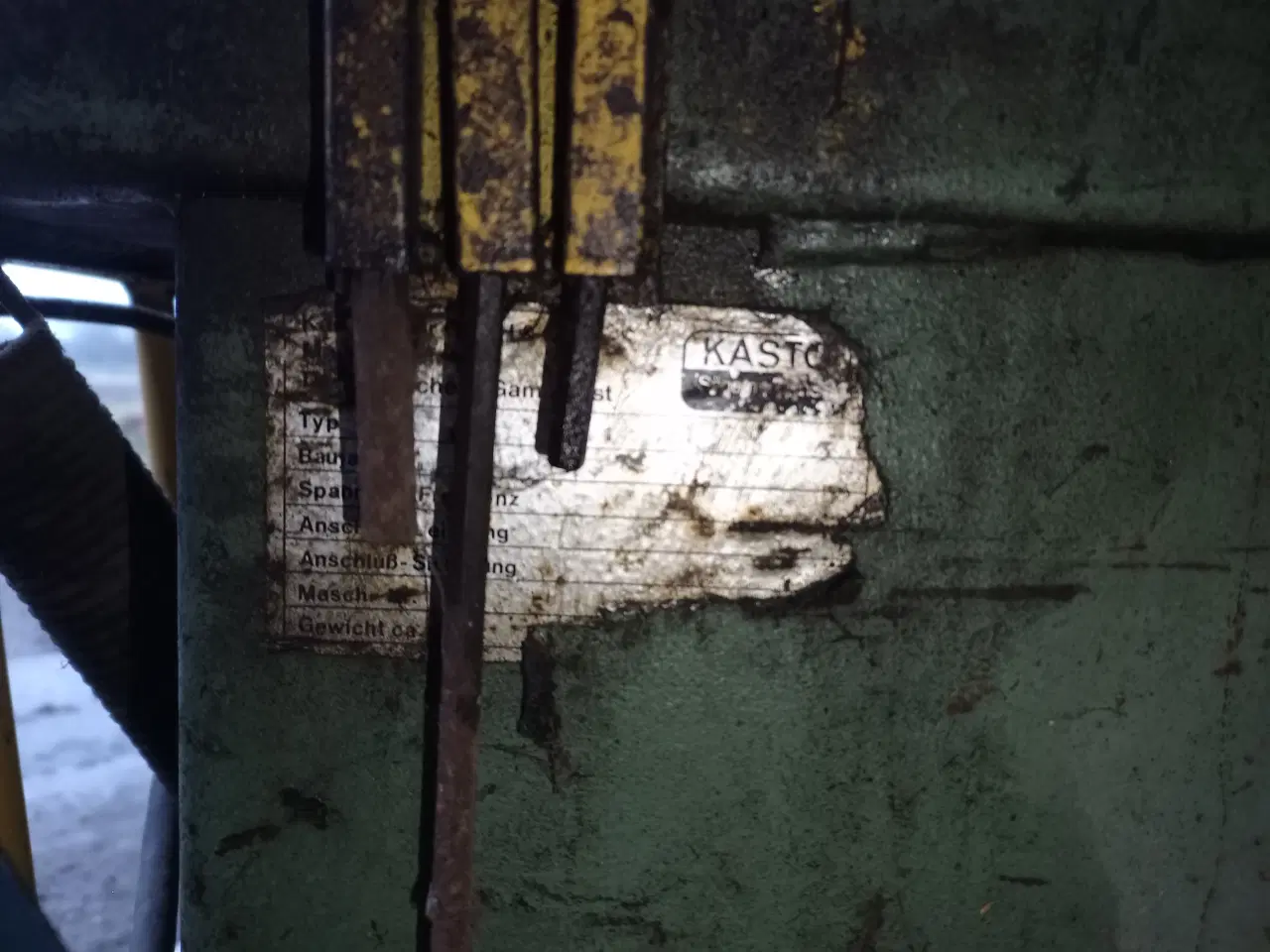 Billede 5 - Jernsav som køre som den skal i ok stand efter ald