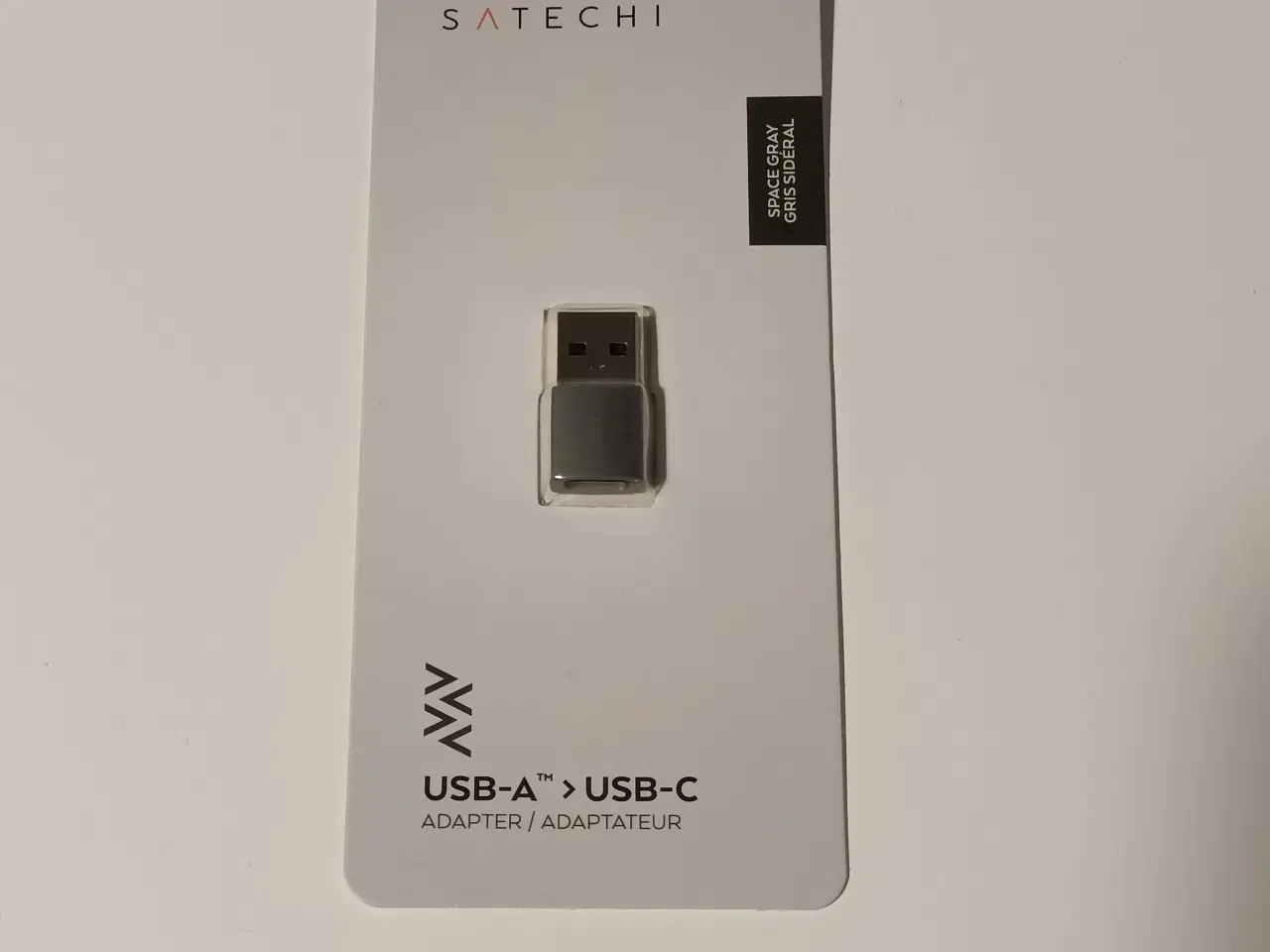 Billede 1 - Satechi USB-A 2.0 til USB-C 3.1 - Aluminium - Grå