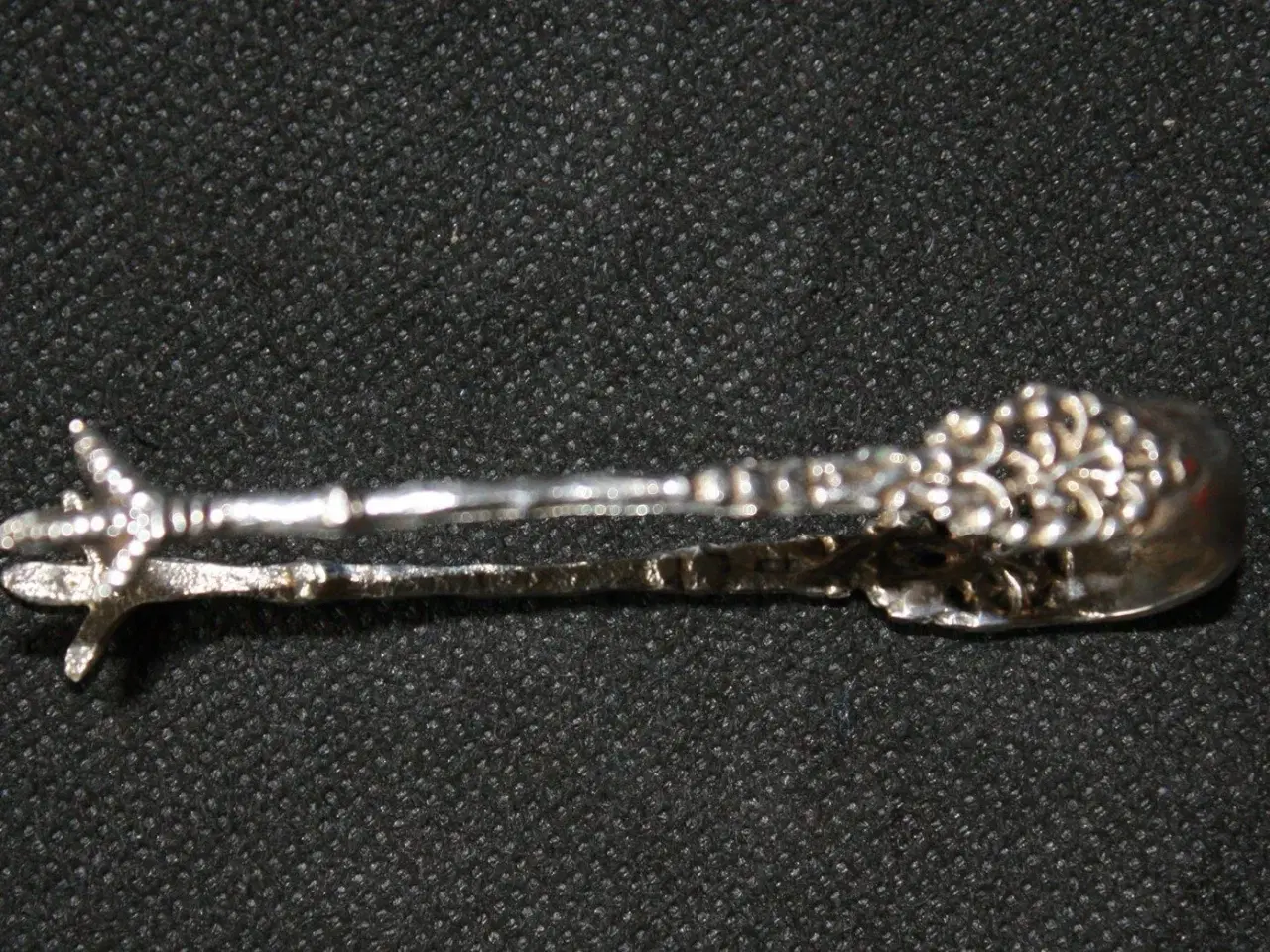 Billede 1 - Kandistang af sølv.