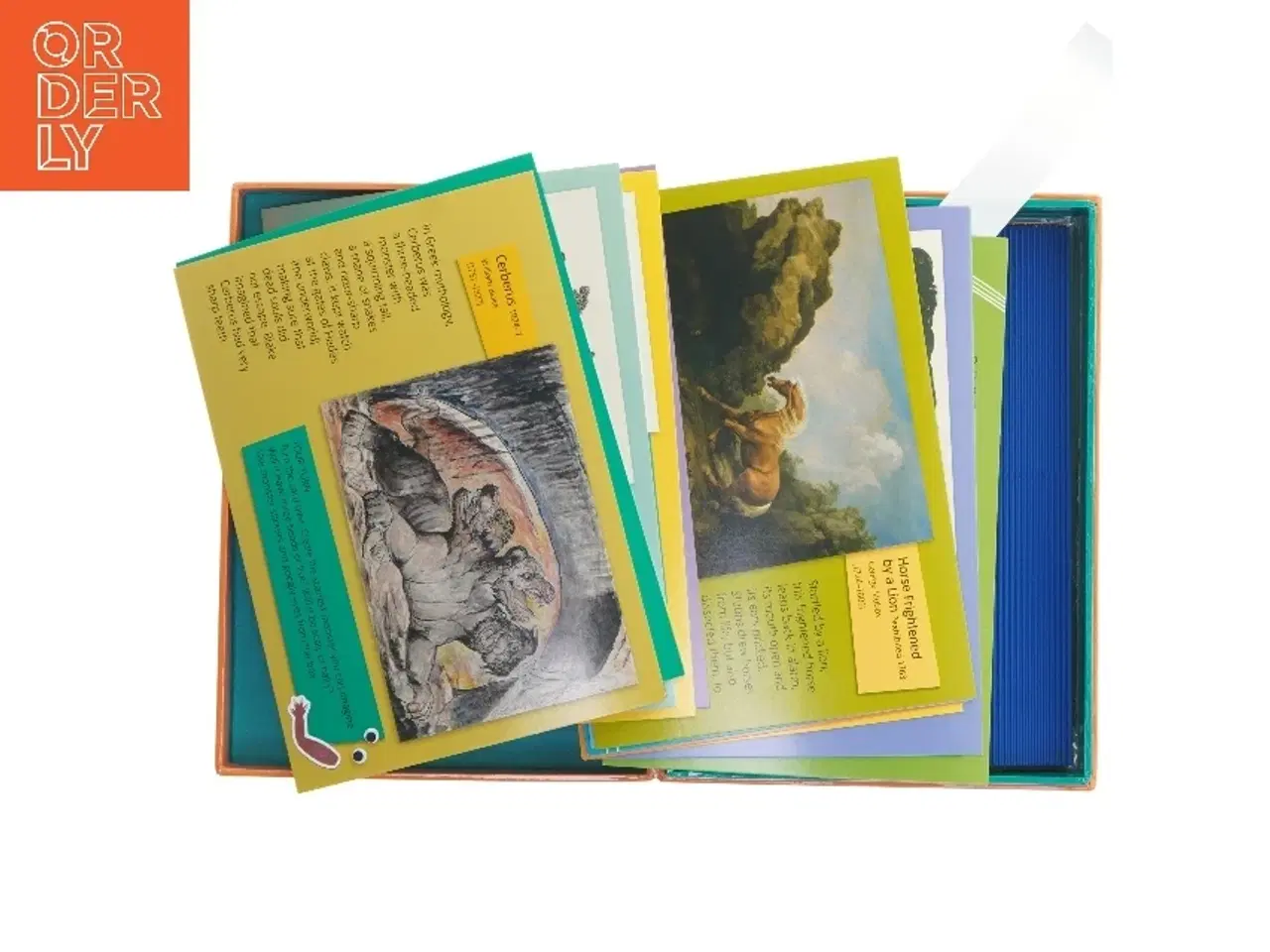 Billede 3 - 15 kunstaktivitet kort om dyr (str. 23x17 cm)