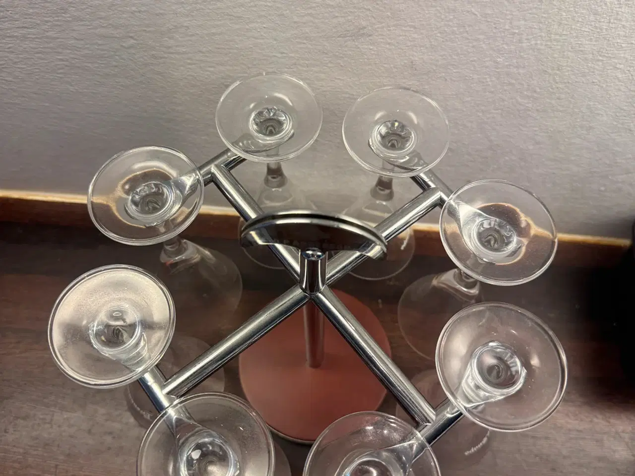 Billede 1 - O. P. Anderson Snapseglas med Holder