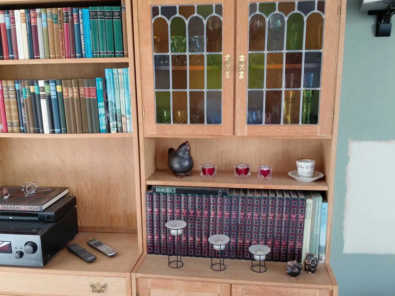 Billede 2 - Reolsystem i afsyret eg