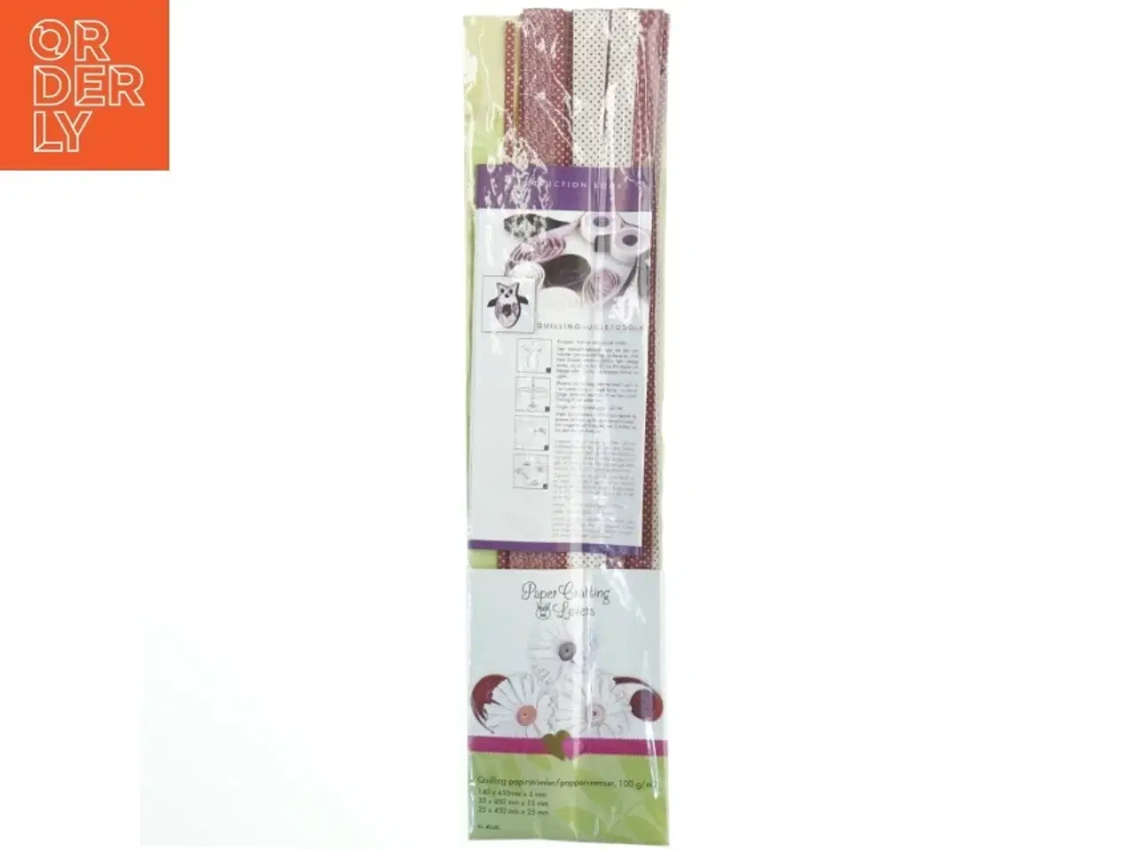 Billede 1 - Quilling papirstrimler sæt