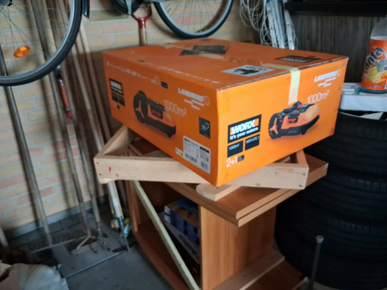 Billede 1 - HELT NY - Worx Landroid L1000 Robotplæneklipper