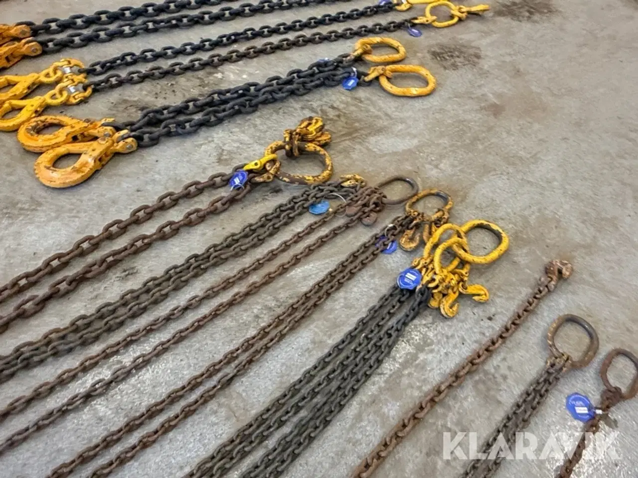 Billede 12 - Sjalker med kæder 17 styk