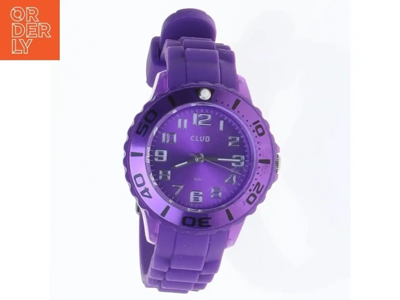 Billede 1 - Lilla silikoneur (str. Ø 3 cm skiven)