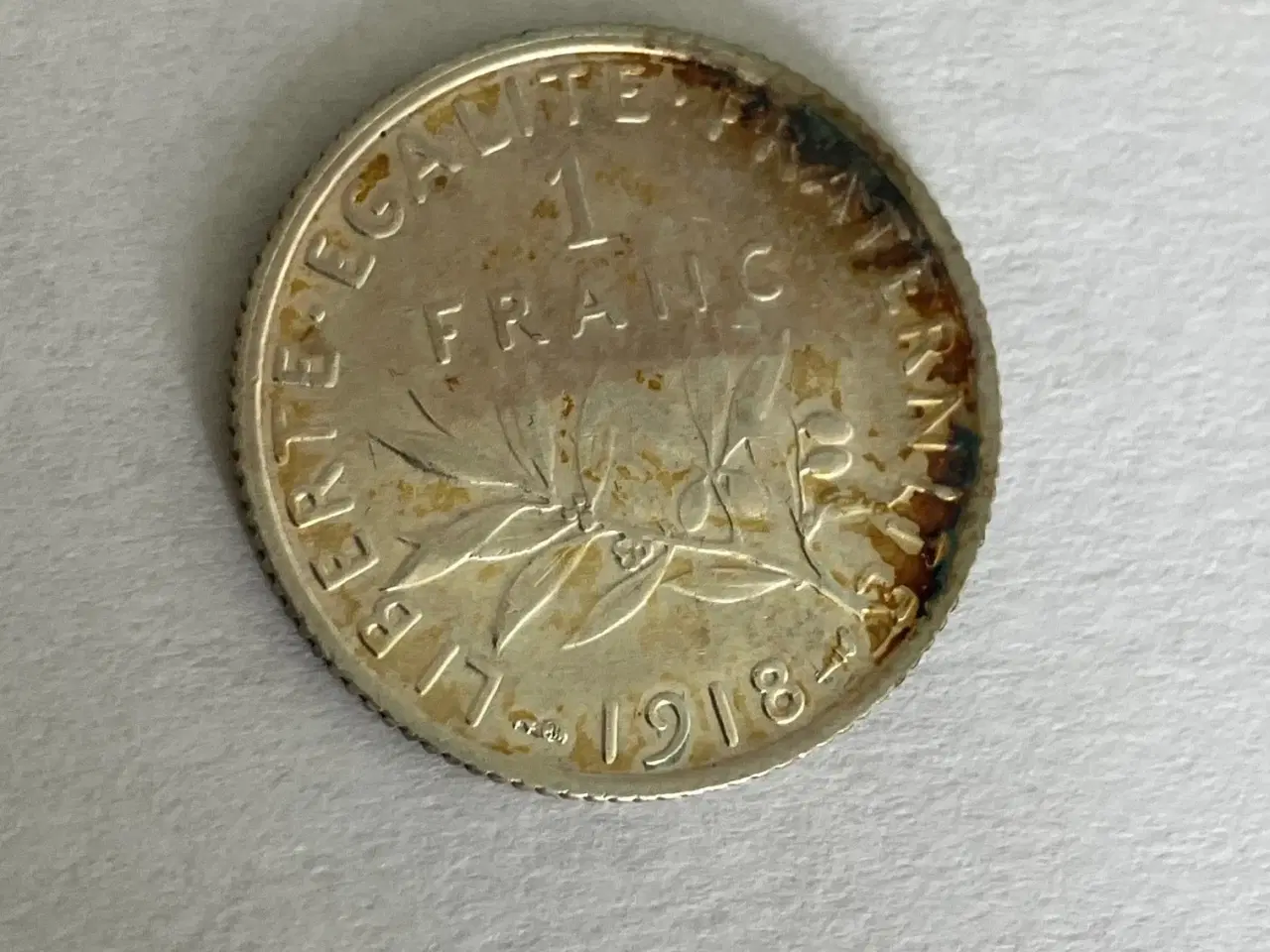Billede 1 - 1 Franc France 1918
