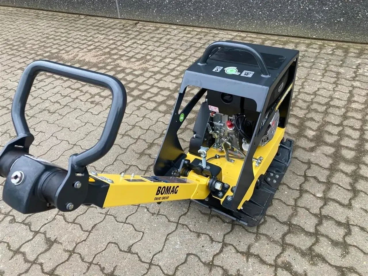 Billede 4 - Bomag BPR 25/50 D Regulering af vibrator og motoromdrejninger fra håndtag