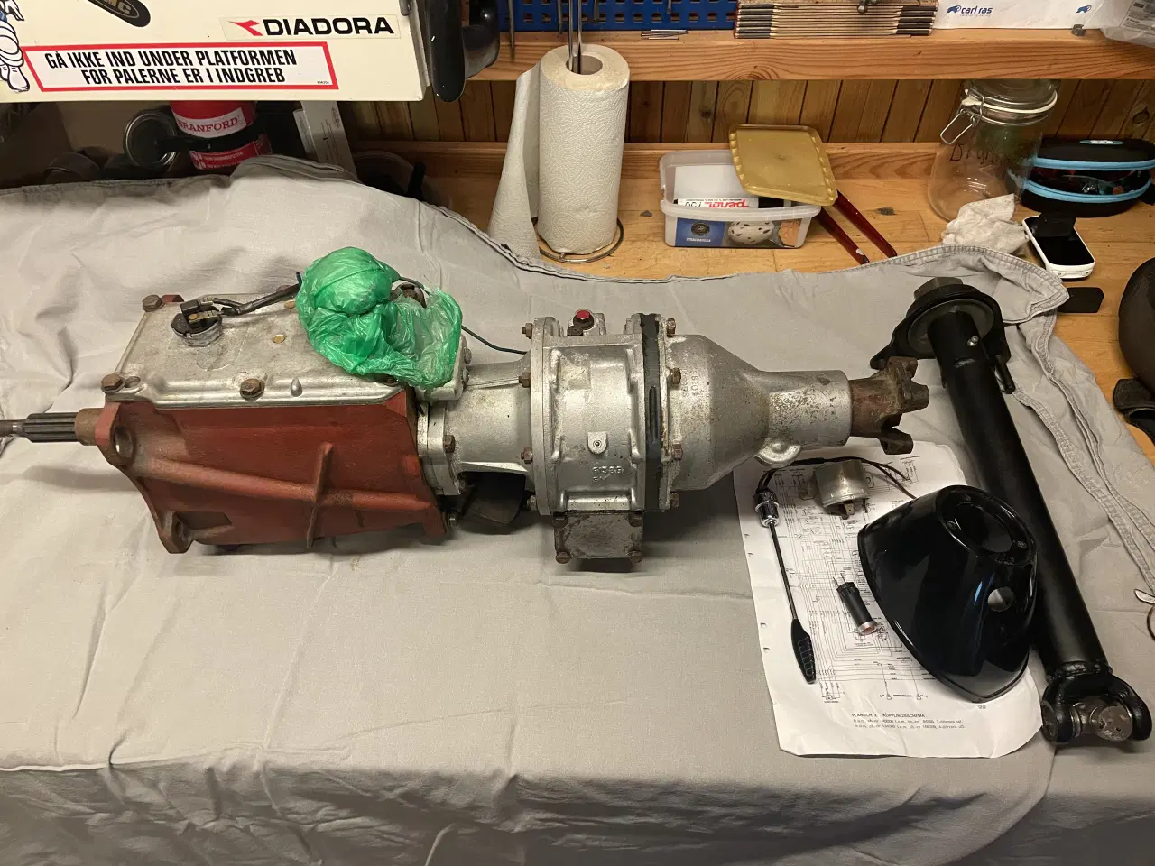 Billede 10 - Motor og gearkasse Amazon Pv544