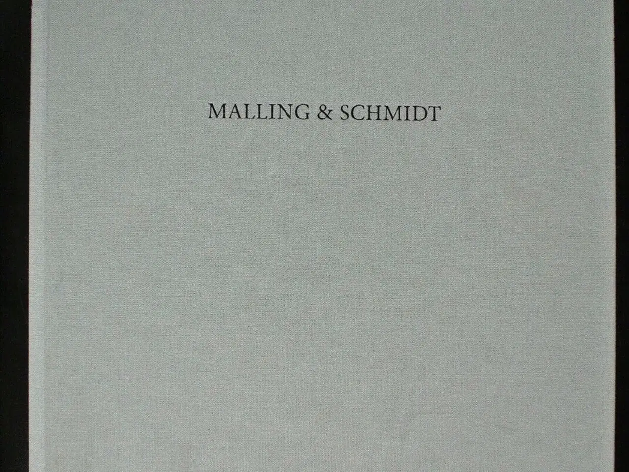 Billede 1 - malling og schmidt - tilblivelse