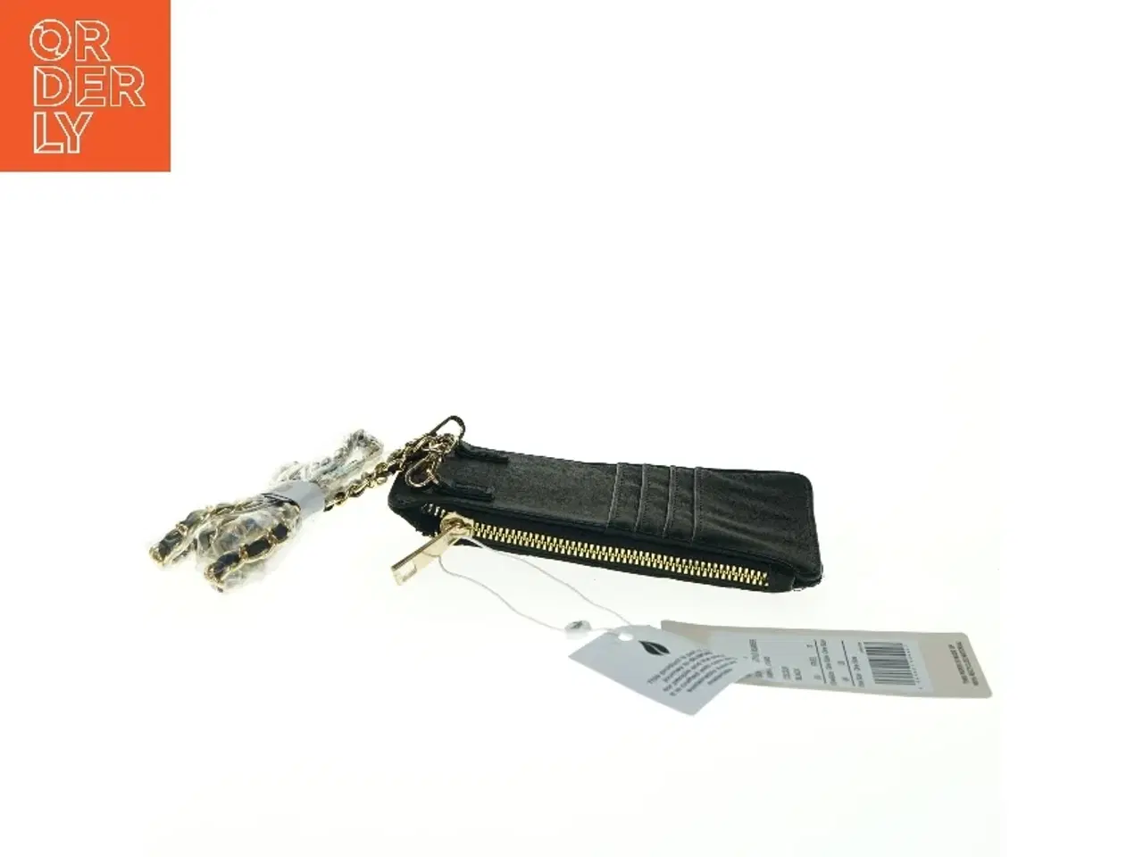 Billede 4 - Sort læderpung med kæde fra Anna Field (str. 17 x 11 cm)