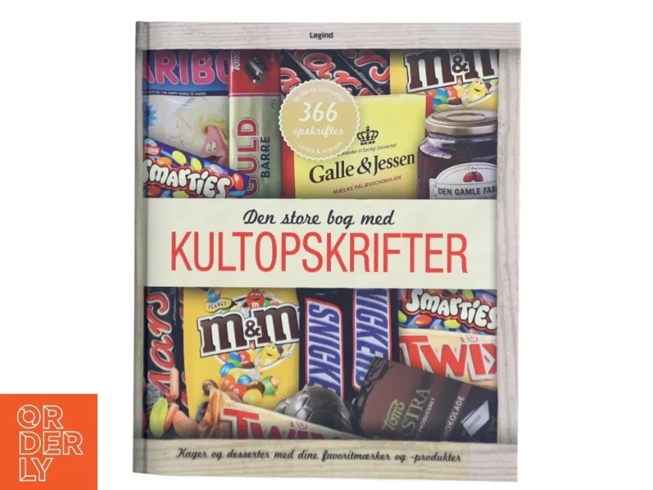 Billede 1 - Den store bog med kultopskrifter : kager og desserter med dine favoritmærker og -produkter (Bog)