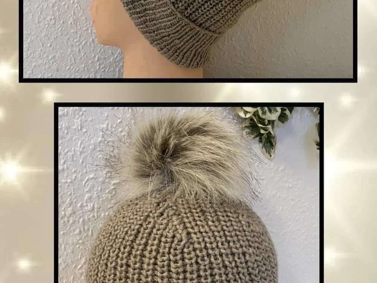 Billede 1 - Hjemmestrikkede huer til voksne - fra kr. 100.00