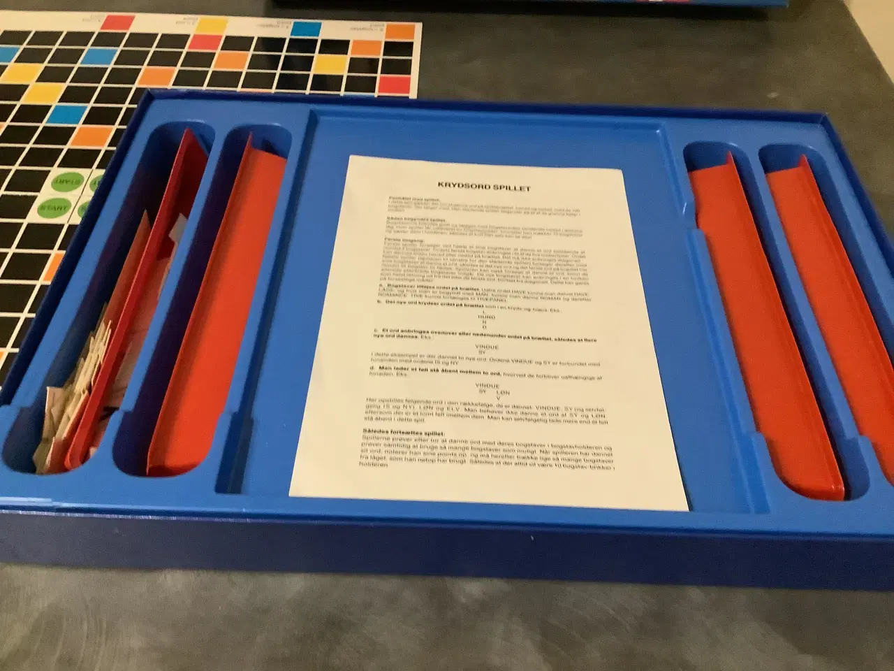Billede 2 - krydsord spil