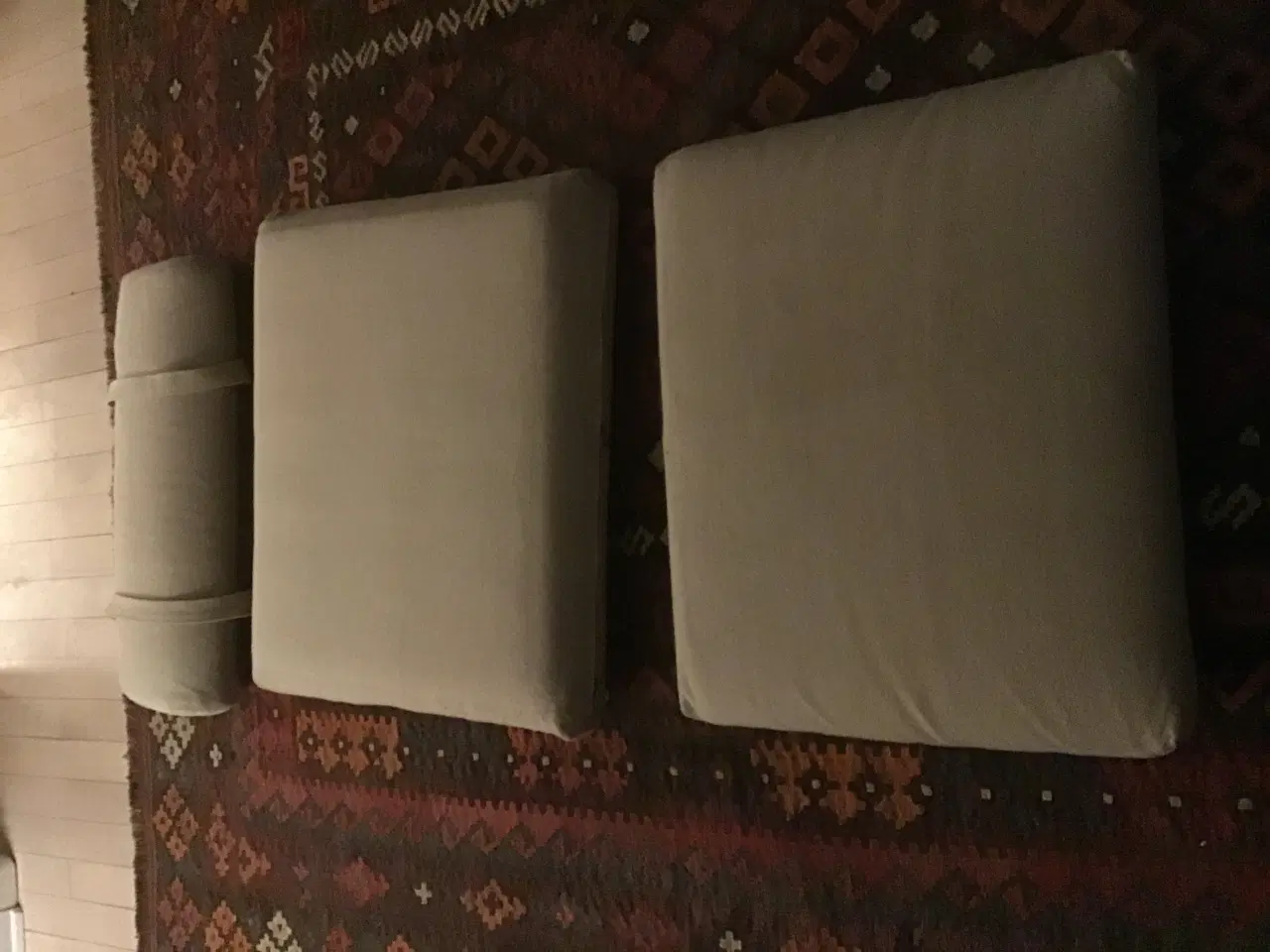 Billede 1 - Hyndesæt i beige uld til ge-375