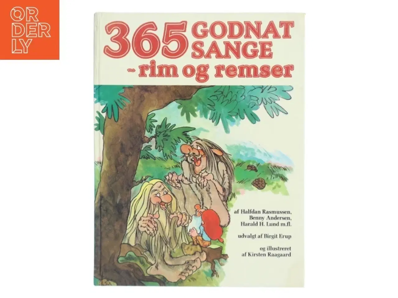 Billede 1 - 365 Godnatsange - rim og remser af Halfdan Rasmussen (Bog)