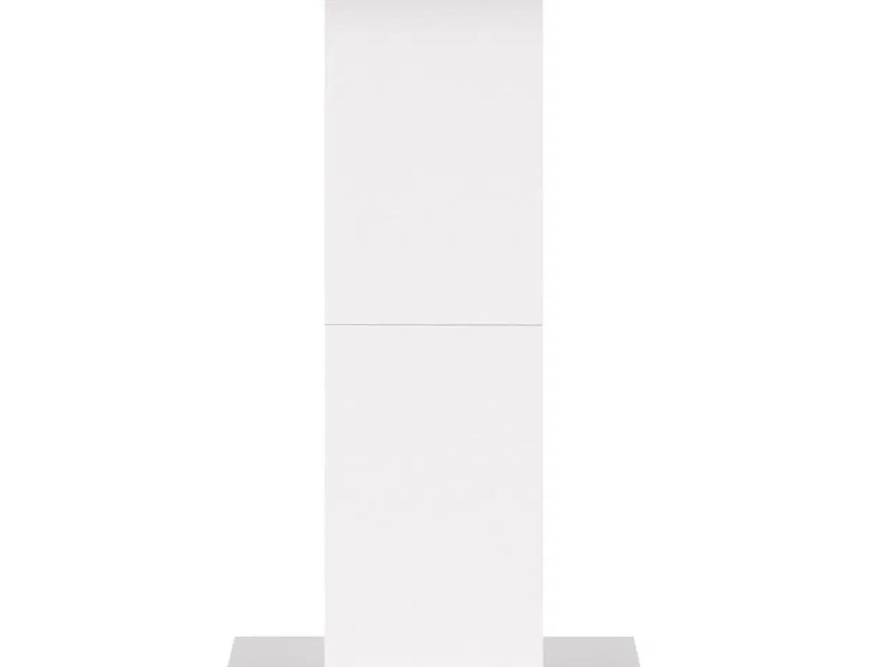 Billede 5 - Bistrobord 60x60x75 cm konstrueret træ hvid