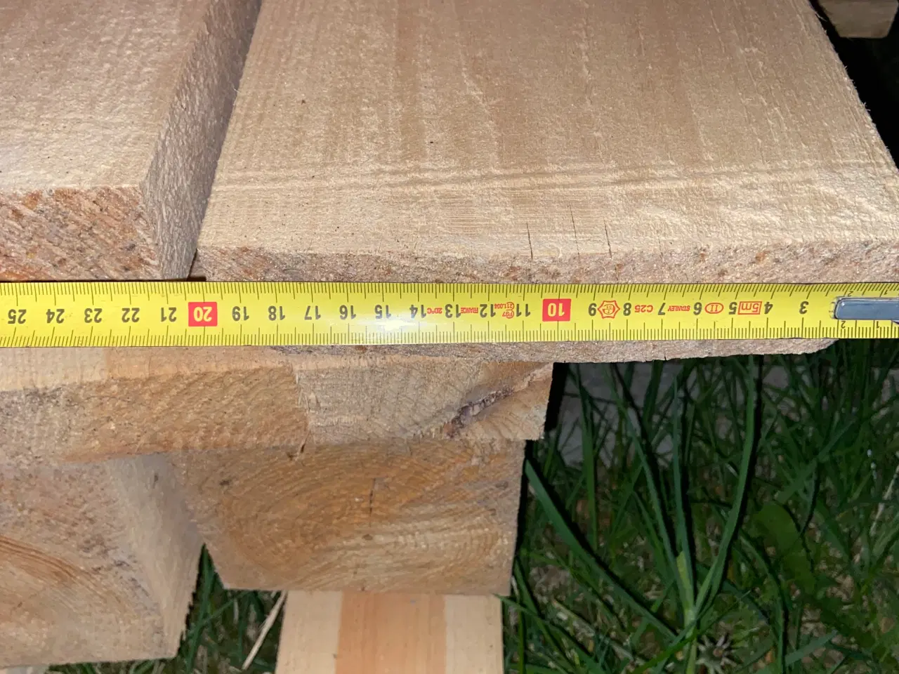 Billede 3 - Tømmer 5 x 20 cm længde 3,6 mtr. 