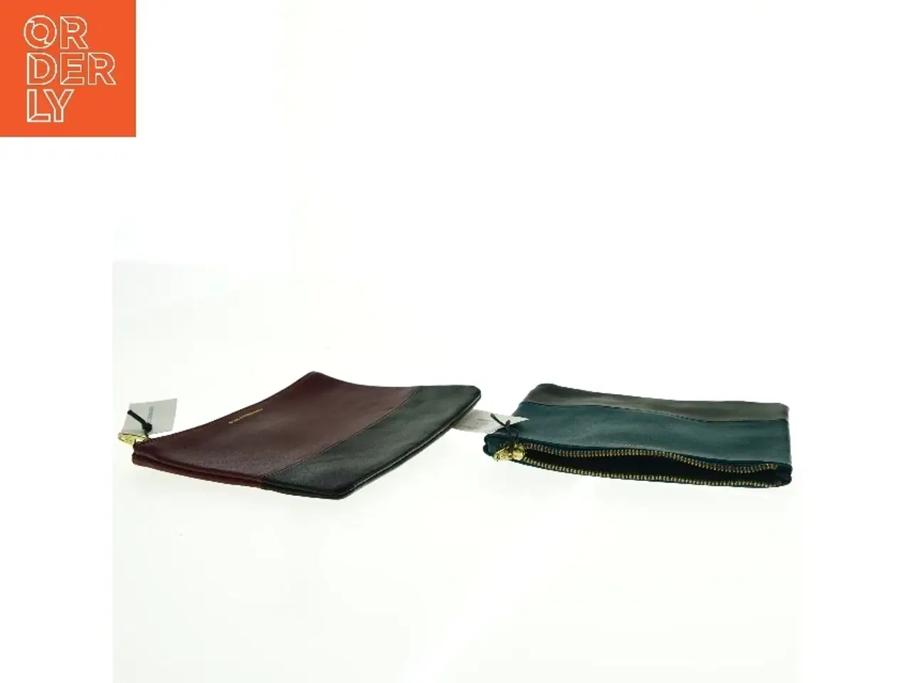 Billede 3 - Moss Copenhagen tofarvet clutch (str. 20 x 16 cm)