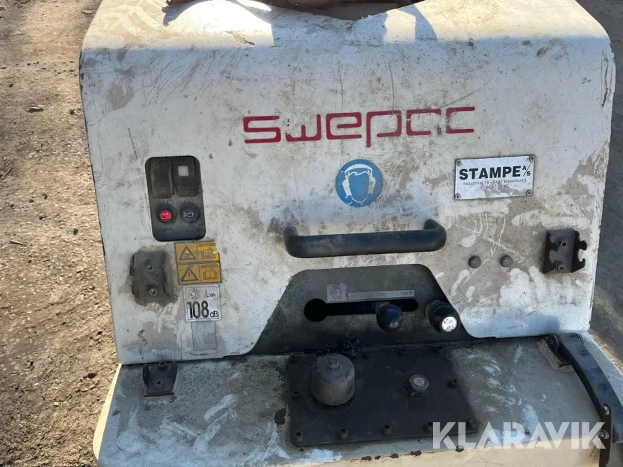 Billede 9 - Pladevibrator Swepac FB700