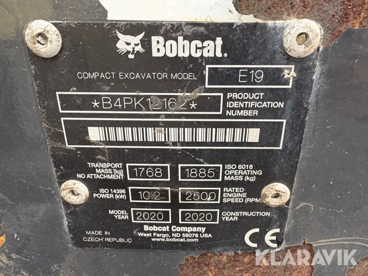 Billede 5 - Gravemaskine Bobcat E19