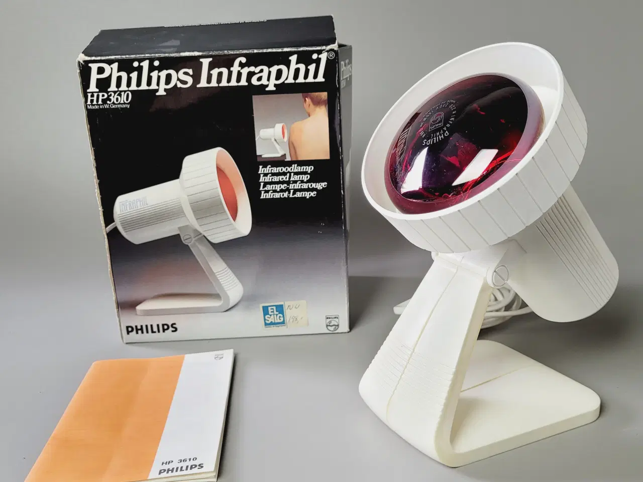 Billede 5 - ⭐️· Philips HP 3610 INFRAPHIL Infrarød Varmelampe