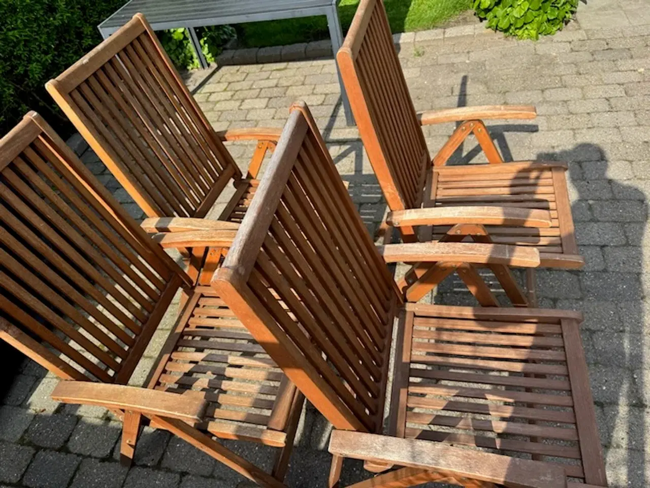Billede 1 - Havestole "Jutlandia" sælges - 4 stk