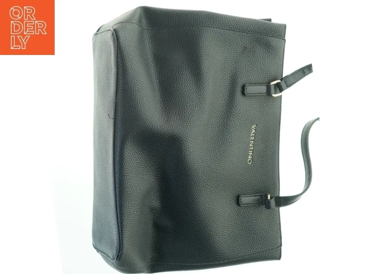 Billede 2 - Sort håndtaske fra Valentino (str. 42x30 cm)